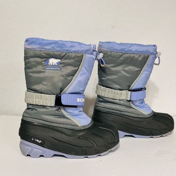 Sorel FlurrySnow Boot  Girls Size 2 - Picture 2 of 6